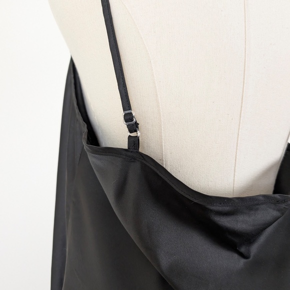 Free with Purchase Blush Mark Cowl Neck Camisole Tank Straps Satin Shiny Soft - Picture 2 of 8